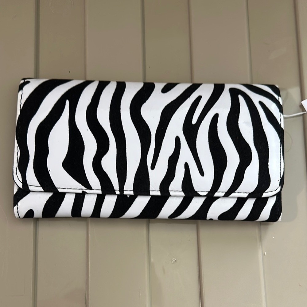 Zebra Print Wallet